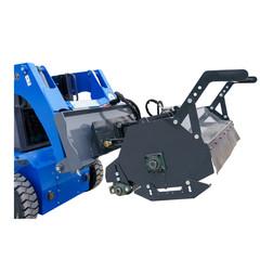 New TYPHON STOMP X1300 & STOMP 509 Mini Skid Steer Forestry Mulcher Attachment
