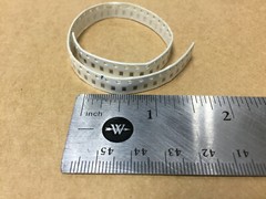 (54 PC) DALE CRCW0805-101J Resistor, Metal Glaze, 100 Ohm, 150V, 5±%, 200ppm