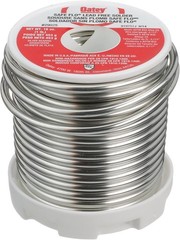 Safe-Flo Wire Solder, 1 Lb. Bulk, Solid, Silver Gray