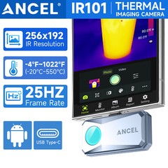 ANCEL IR101 Thermal Imaging Camera for Android USB-Type-C IR 256×192 Pixels