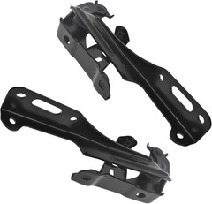 2PCS Hood Hinge Set Black Steel Replacement for 2016-2021 Civic 60120TBAA00ZZ 60