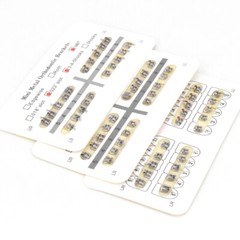 Dental Bracket Braces Orthodontic Monoblock MIM Standard Mini Roth/MBT/Edgewise
