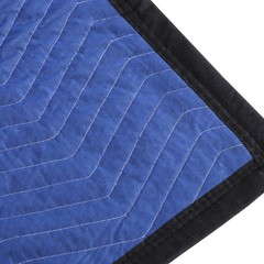 12 Heavy Duty Moving Packing Blankets Ultra Thick Pro 72″x80″ Furniture Pad Blue