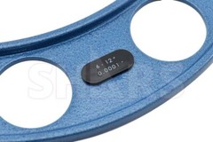 SHARS 6-12″ Outside Micrometer Set W/Interchangeable Anvils Grad .0001″ NEW R}