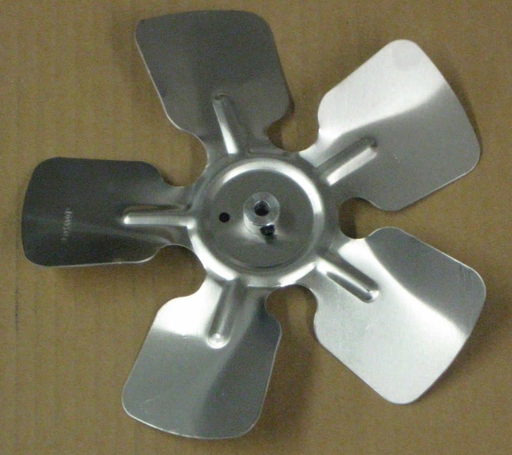A63841 Metal Fan Blade 8″ Diameter 5 Blades 1/4″ Bore Hub CW 24 Degree Propeller