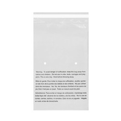 50 14×18 EcoSwift Self Seal Suffocation Warning Clear Poly Bags Free Shipping