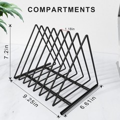 Triangle File Folder Racks,7 Sections File Holder,File Storage