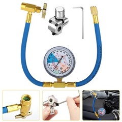 BPV31 Bullet Piercing Tap Valve Kit Refrigerator Fluoridation w/ Pressure Gauge