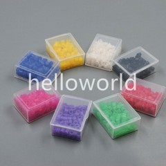 10 Colors Orthodontic Dental Silicone Color Code Ring 135ºC Autoclavable 100 Pcs