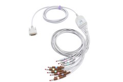 Edan 01.57.107048 Compatible 15 pin 10 Leads EKG Cable Banana -Special Order