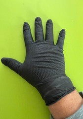 10mil Heavy Duty Nitrile Disposable Mechanics Gloves, Chem-Resistant, Latex Free