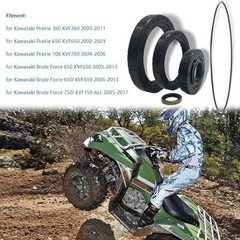 Front Differential Seal Kit for 2005-2015 650 650i 750i 4×4 Prairie 360 650 700