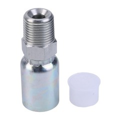 12Pcs 1/2″ HOSE X 1/2″ NPTF MALE PIPE THREAD HYDRAULIC HOSE END CRIMP FITTINGS