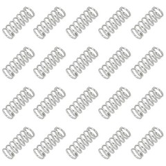 20Pcs, 304 Stainless Steel 0.5 mm Wire Dia x 4 mm OD x 10 mm L Spring