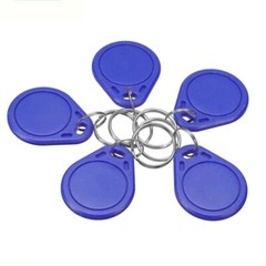 50/100/200x RFID Key Fobs UID 13.56MHz Rewritable Proximity IC Smart Token Tag