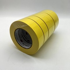 3M 06654 Automotive Refinish Masking Tape Roll 388N 36mm x 55mm Yellow Lot of 6