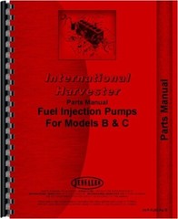International B C Injection Pump Parts Manual Catalog