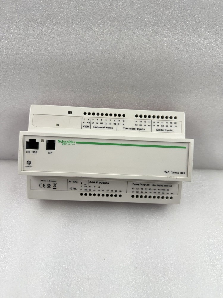 NEW SCHNEIDER TAC XENTA 301/N/P PLC CONTROLLER TESTED FAST SHIPPING