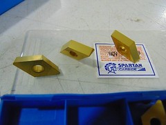 60 New Spartan Carbide Insert Bits 55 Deg Diamond Nose 11 Degree Relief