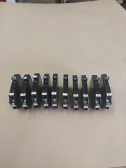 GE TYPE TQP 20 AMP BREAKER SINGLE POLE, 1/2 INCH WIDTH.PRE-OWNED.FREE SHIPPING.