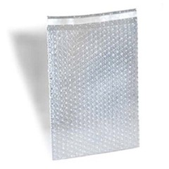 100 – 4×5.5 Bubble Out Pouches Bags Wrap Cushioning Self Seal Clear 4″ x 5.5″