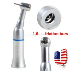 Dental Slow Low Speed Contra Angle Handpiece Fit FG 1.6mm Burs Push Button HH