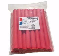 (25 6″ Pcs) 1/2″ / 12.7mm Red Adhesive Lined Dual Wall 3:1 Heat Shrink Tubing