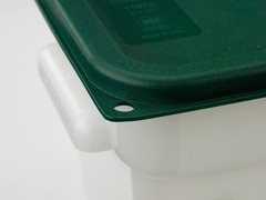 Carlisle FoodService Products Squares Square For 2-4 Quart Container, Green