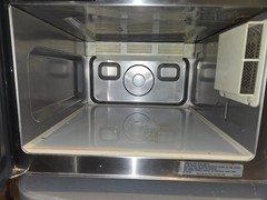 Tested Working Sharp R21LCFS 1000 Watts Commercial Microwave Oven #1