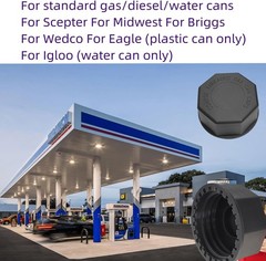 5 Gallon Gas Can Cap Replacement Fits Most 1/2/3/5 Gallon Gas Cans | Portable…