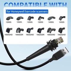 Straight Cable USB to RJ45 For Honeywell 1911i 1980i 1981i-FR 1910i-ER Scanner