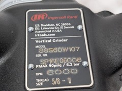 Ingersoll-Rand Heavy Duty Vertical Sander 5/8"- 11 Thread 6000RPM 88S60W107