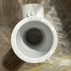 Lot of 10 DURA PVC Tee 1/2” Sch 40 Slip x Slip x Slip White Pipe Fittings NEW