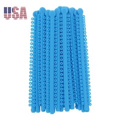1000pcs Dental Orthodontic Ligature Ties Brace Elastic Rubber Bands For Brackets