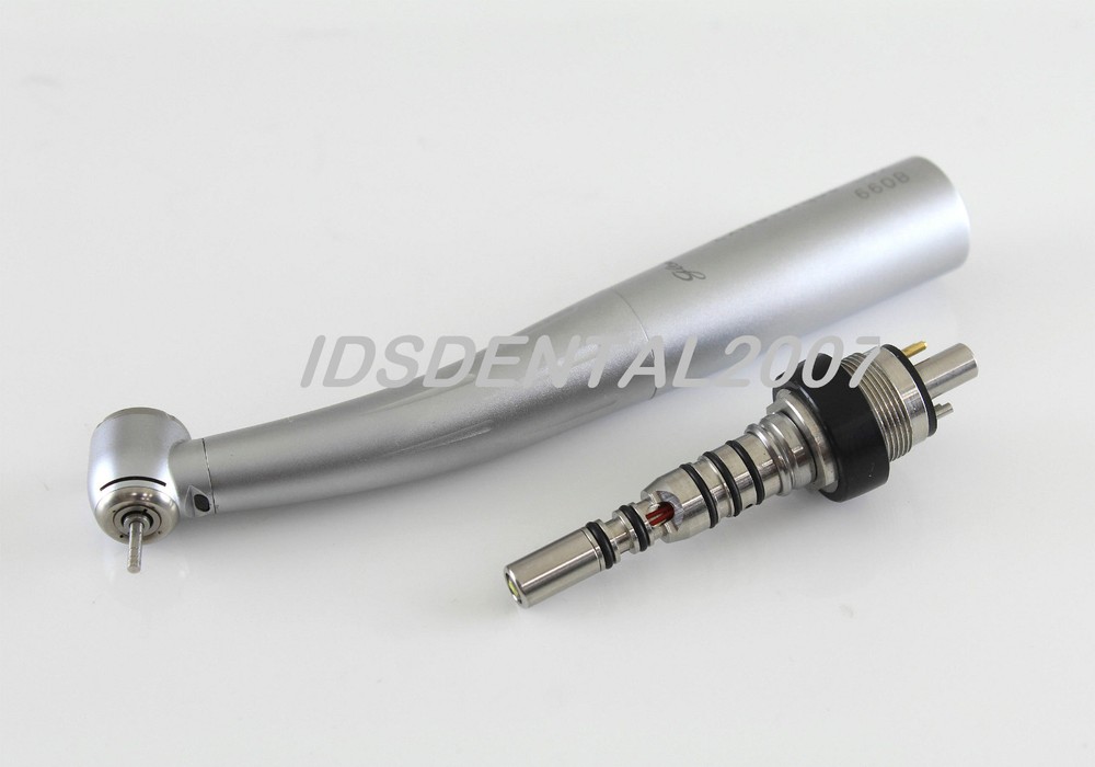 Dental Fiber Optic Push Button Handpiece KAVO S619L Type with LED coupler NEW