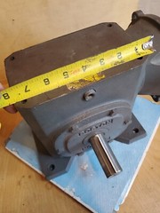 Boston Gear F726-50-B5-G? Speed Reducer,C-Face,56C,? RATIO 50:1 UNSURE OF PART #