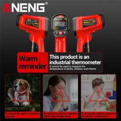 LCD Digital Non-contact Laser IR Infrared Thermometer Temp Meter Temperature Gun
