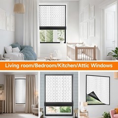 Insulated Window Cover, Upgraded Oxford Cloth Waterproof Thermal Insulated Bl…