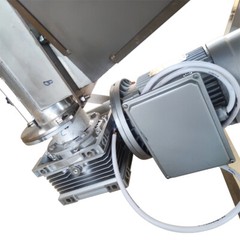 Granular Automatic Feeding Machine 220v 1kw Screw Feeder Conveyor Hopper