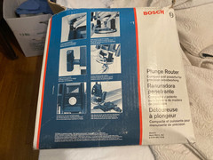 Bosch Plunge Router 1613EVS Variable Speed 11 Amp 115V Heavy Duty USA Box +Bit