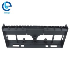 4000lb For Kubota Skid Steer Pallet Fork Frame W/ Receiver Hitch & Spear Sleeves