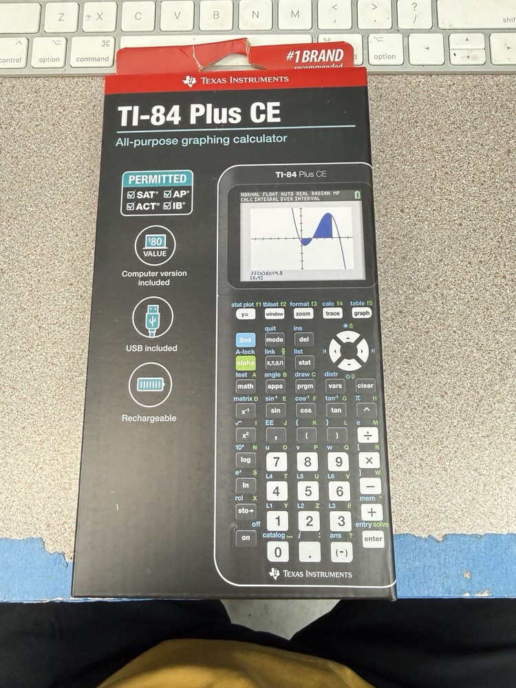 Texas Instruments TI-84 Plus CE All Purpose Graphing Calculator New