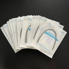 20 Packs Dental Orthodontic Stainless Steel Arch Wires Round Ovoid Form Wire