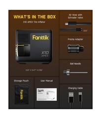 Fanttik X10 APEX Heavy Duty Tire Inflator Portable Air Compressor, 150 PSI 35…