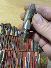 RUST DAMAGE Tap Die Parts Toledo Vermont Ridgid Pipe More Than 50 Pieces