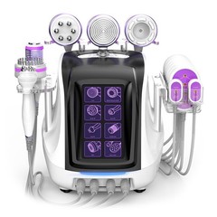 9 in1 Beauty Machine for Body Massage Facial Skin Care Beauty Device with Cream