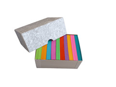 3.5″ x 2” Small Blank Bright Color Study Flash Cards – 450 Cards