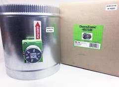 Durozone 7″ round HVAC motorized air control damper dampner 3 wire 24V AC RD-07