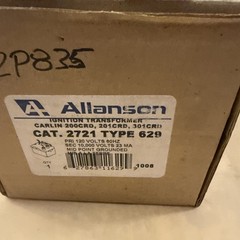 Allanson 2721-629 Ignition Transformer (For Carlin 200CRD / 201CRD / 301CRD