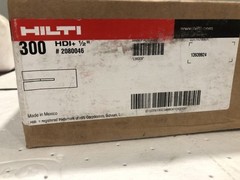 Hilti HDI+ / HDI FLUSH ANCHOR Drop-in anchor 1/2″ # 2080046 Box of 300 *NIB*